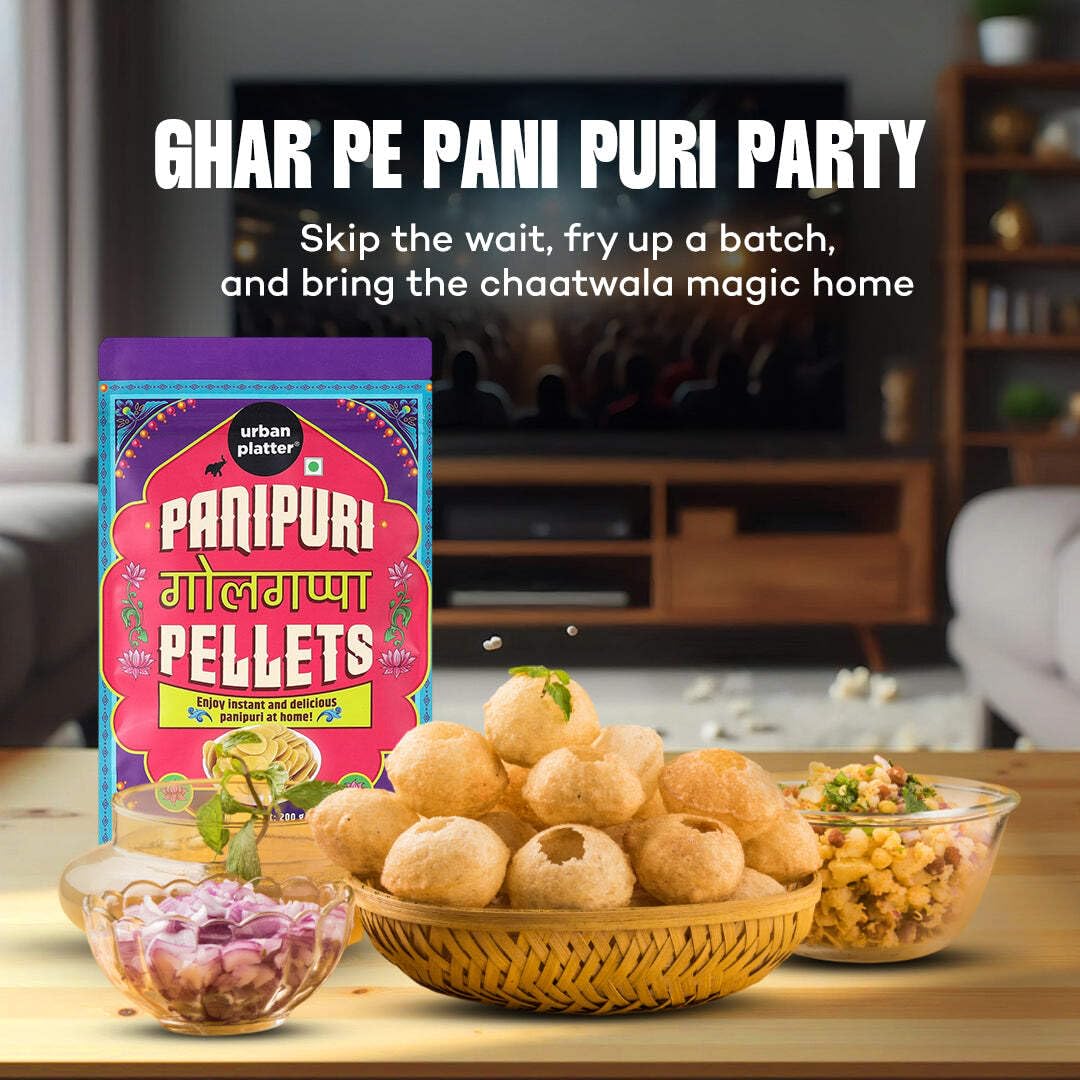 Urban Platter Ready-to-Fry Dry GOL Gappa (Pani Puris), 200g