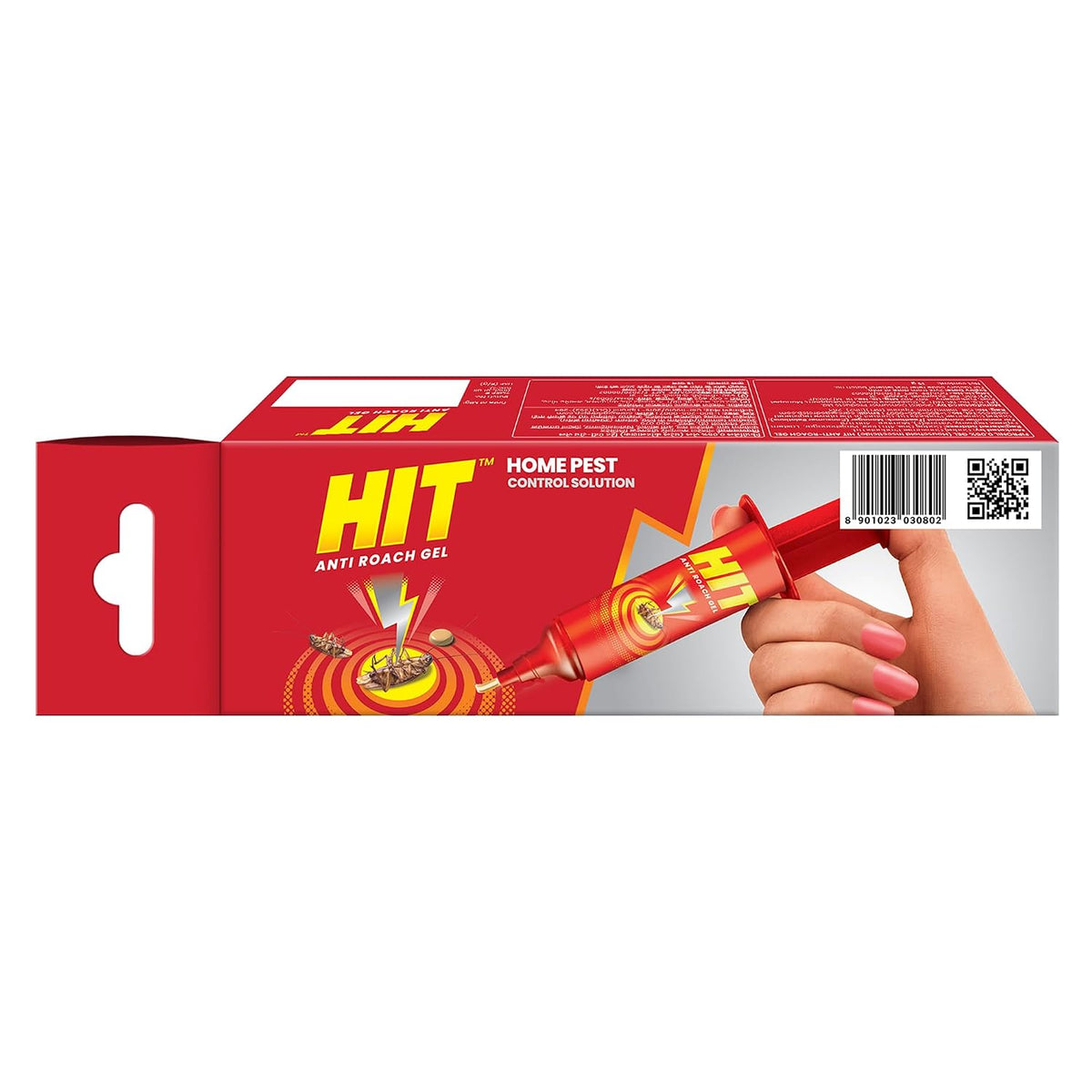 Hit Anti Roach Gel - Cockroach Killer (15G) | Kitchen Safe | Odourless | Fast And Convenient