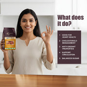 Brijbooti Arjun Chaal 400 Gram - Heart Support - FSSAI, GMP, ISO - Arjun ki chaal - Arjun Bark Supplement - Promote Good Cholesterol | FSSAI, GMP, ISO Certified