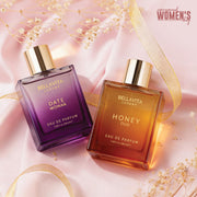 Bella Vita Luxury Honey Oud Unisex Liquid Eau De Parfum Date Woman Eau De Parfum With Pink Pepper Jasmine & Vanillapremium Long Lasting Floral & Fruity Fragrance For Women 100Ml