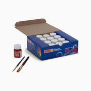 Camel Premium Poster Colour with Brush - 20 Shades (Multicolor) Artist Water Colour Cake Set - Pack of 24 (Blue)