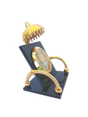 SHINDE EXPORTS Sai Baba Car Dashboard Stand with Umbrella. (Design 5)