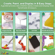Toy Imagine DIY Dinosaur Mould & Paint Craft Kit for Kids Age 6-12 Years