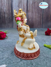 SHINDE EXPORTS Goddess laxmi Devi Marble murti Small Lakshmi Statue Idol for Home Pooja