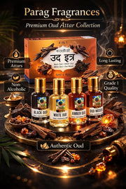 Parag Fragrances Oud 4 in 1 Attar Gift Set of 6ml Each