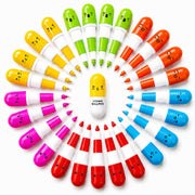 Toy Imagine Retractable Capsule Ball Pens for Kids, Pack of 24