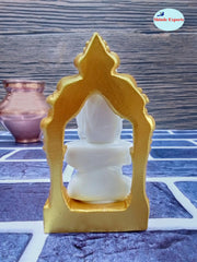 SHINDE EXPORTS Big Size White shirdi saibaba Marble Idol for Pooja Room Statue murti Home Murty (11.5 cm)