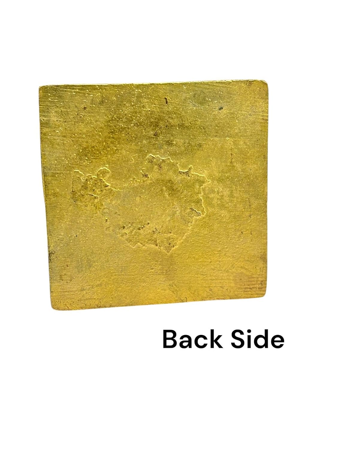 RUDRADIVINE Ashtdhatu Mahalaxmi Yantra | Original Brass Golden Religious Spiritual Yantra