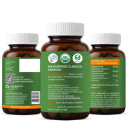 Carbamide Forte Triphala Churna Tablets 600mg | 100% Organic Triphala Tablets with Amla, Haritaki & Bibhitaki | Triphala Capsules Alternative for Digestive Health | 60 Tablets