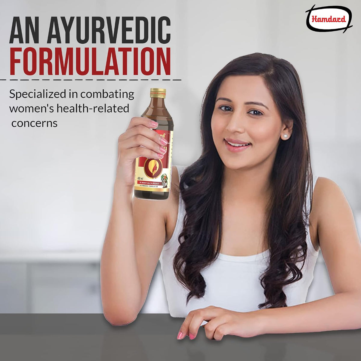 Hamdard ASHOKARISHTA Women Specialist Tonic- 450 ML-Pack of (1)