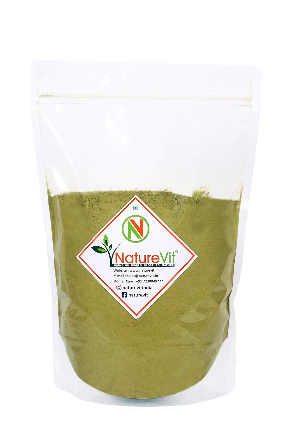 NatureVit Pure Moringa Leaf Powder 5 Kg (1 Kg x 5 Pieces) | Natural Superfood Supplement | Rich in Vitamins, Minerals & Antioxidants | Vegan & Gluten-Free