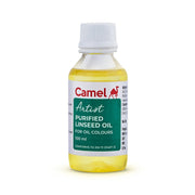 Camel Purified Linseed Oil | 300ml | Medium for Oil Colours | Enhances Flow, Gloss & Drying of Oil Paints