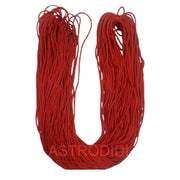 ASTRODIDI Religious Red Sacred Thread Laal Silk Dhaga Raksha Sutra | Lal Color ka Dhaga Perfect For Puja and Religious Purpose and Bracelet Jewelery Making, Arts And Crafts Etc (Lengh Approx 30 Meter)