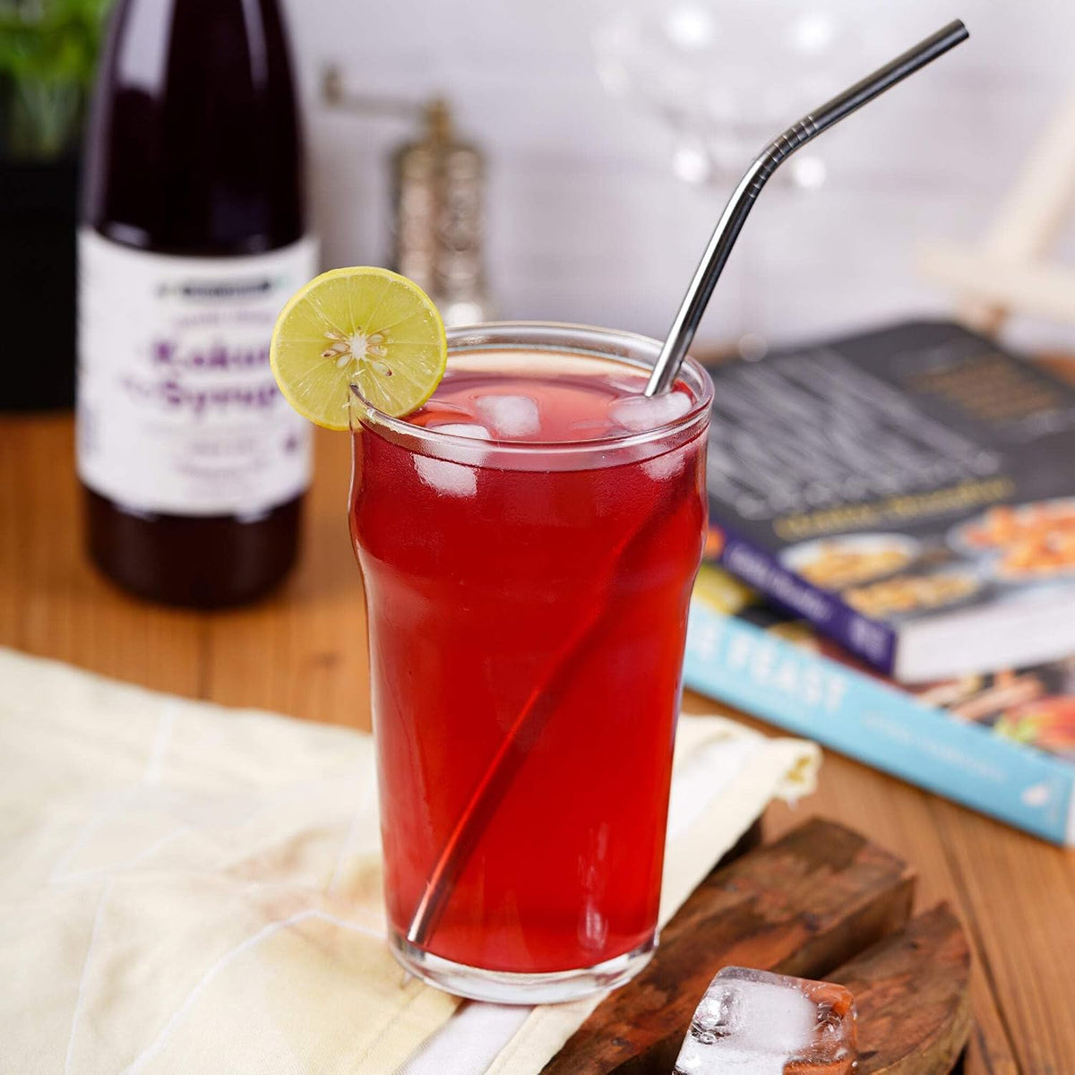Urban Platter Kokum Syrup, 700ml (Refreshing & Natural body coolant with Cumin/Jeera | Digestive Aid | Additive-Free)