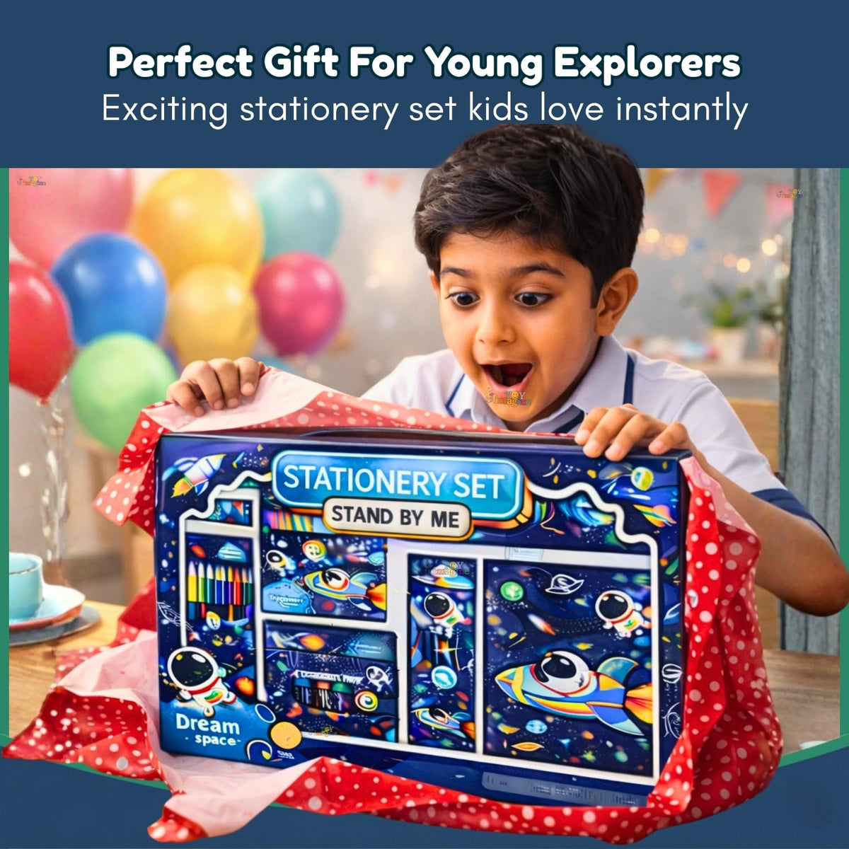 Toy Imagine Dream Space Stationery Kit 41 Pcs