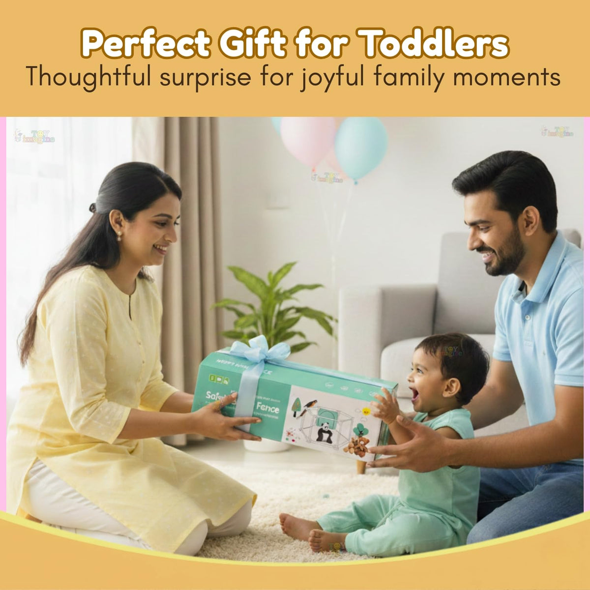 Toy Imagine 128 cm Baby Playpen Hexagonal