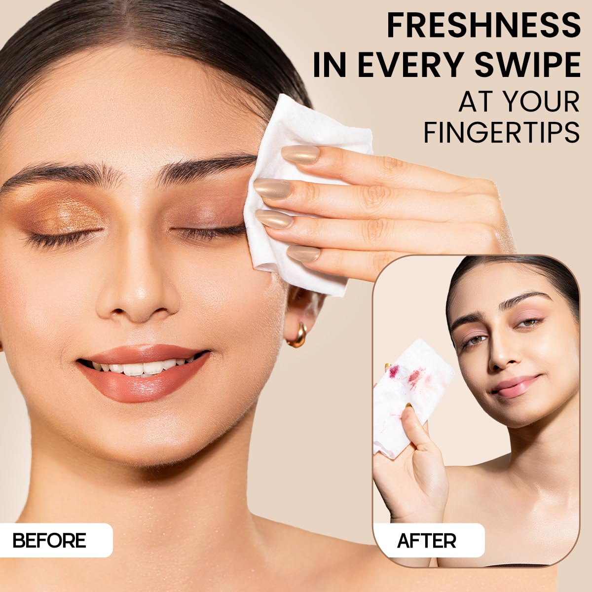 INSIGHT Wet Wipes Ice Fresh - 30 Refreshing Facial Sheets| Soft & Alcohol-Free|Removes Dirt & Oil|Gentle on Skin|Paraben-Free|For All Skin Types