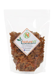 NatureVit Golden Raisins 2kg | Indian Kishmish | Naturally Sweet & Juicy Dry Fruit | Rich in Iron, Antioxidants & Fiber | Healthy Snack for Kids & Adults