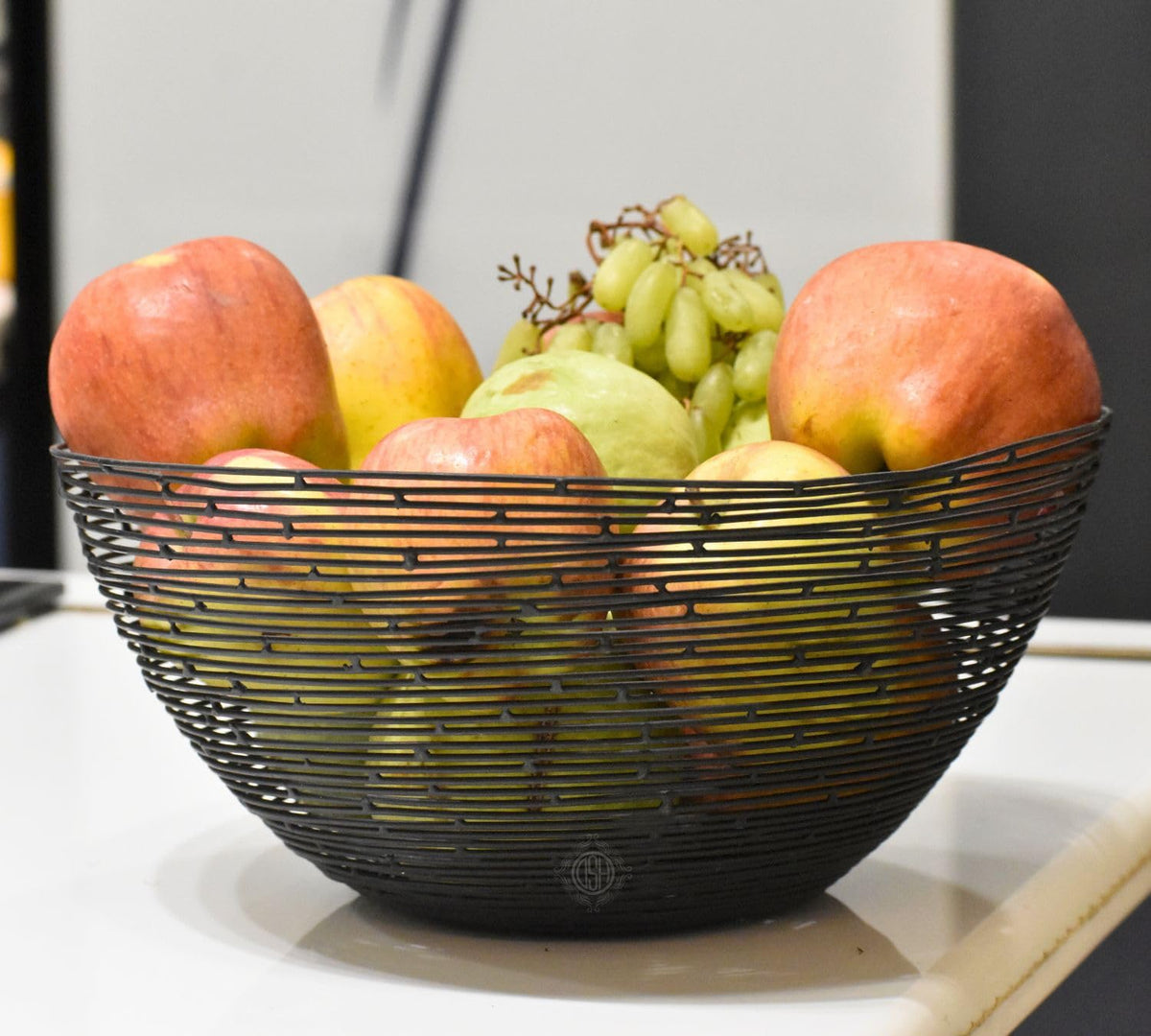DSH Fruit & Vegetables Basket Organizer for Home & Kitchen Multipurpose Fruits & Vegetables Basket Modern Fruits Vegetable Basketfor Kitchen Dining Room. (Large)
