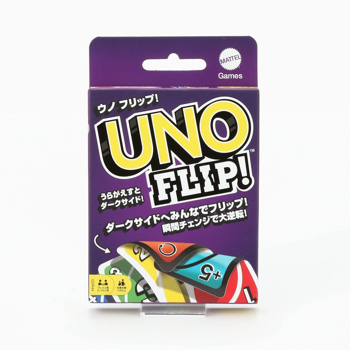 Mattel Games Uno Flip Side Card Game For Adult (Pack Of 2),Multicolor