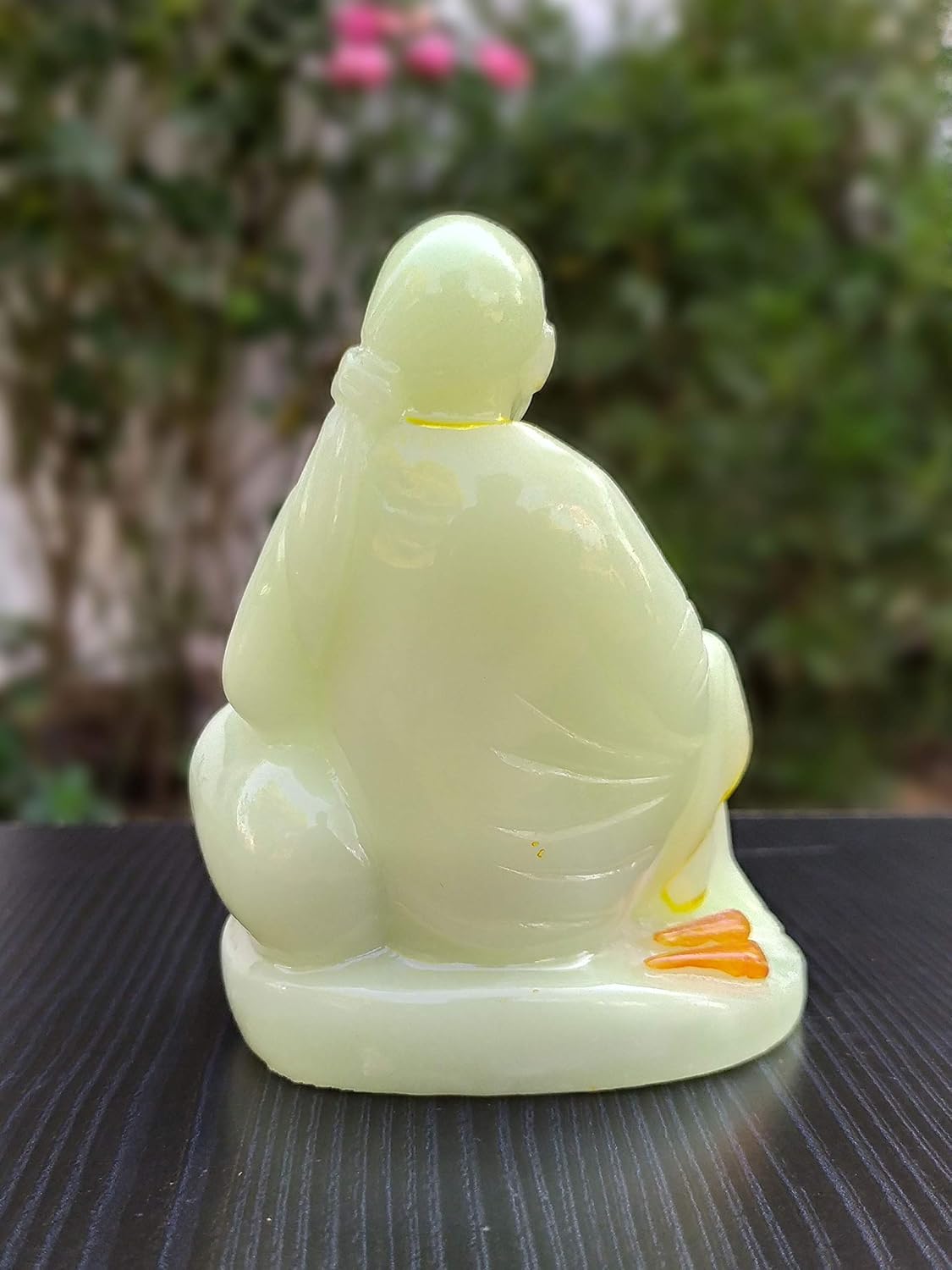 SHINDE EXPORTS saibaba Idol/saibaba Idol for car Dashboard Radium/Radium saibaba Statue