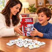 Toy Imagine Double Six Color Dot Dominoes Set