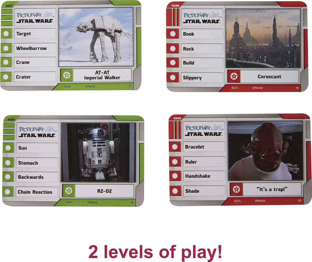 Mattel Games Pictionary Air Star Wars