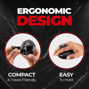 Beardo Hair Growth & Scalp Care Combo: Dermaroller & Scalp Massager | Stimulates Hair Follicles & Improves Blood Circulation | For Thicker, Healthier Hair (Set of 2)
