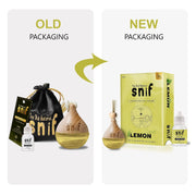 The Old Natural Snif Car Perfume With Essential Oils | Car Perfumes Diffuser With 15ml Refill Pack | Car Fresheners Long Lasting | Car Air Freshener (Pack Of 1, 20ml) (Lemon Grass)
