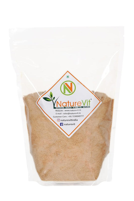 NatureVit Dried Date Powder (Kharek Powder) 1 Kg | Natural Sweetener & Energy Booster | No Added Sugar | Rich in Iron, Calcium & Fiber | Ideal for Kids, Desserts, Milk & Health Mixes