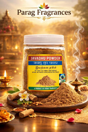 Parag Fragrances Javadhu Dhoop Powder for Pooja, Hawan, Home Fragrance, Dhoop and Body Fragrance / 250 Gram Pack/Geniune & Original Javadhu Powder