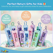 Toy Imagine Kids Stationery Kit for Birthday Return Gift | Pencils, Eraser, Scale & Sharpener | Ideal for School, Party Distribution, Kanjak, Festivals & Classroom Gifts (Pack of 12)