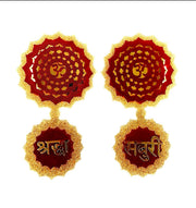 SHINDE EXPORTS Religious om Door Stickers for Home Main Door Decoration
