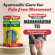 Baidyanath Asli Ayurved Mahanarayan Taila 200 ml (Pack of 2) - Ayurvedic Joint Pain Relief Massage Oil