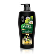 Dabur Vatika Long & Black Shampoo, with the Goodness of Amla & Bhringraj for Shiny, Black Hair - 640ml & Dabur Vatika Anti Dandruff Shampoo, with Lemon & Methi for Dandruff Free Hair - 640ml