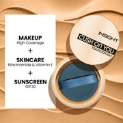 INSIGHT Cosmetics Cush On You Foundation Caramel Tan | Lightweight Liquid Foundation for Smooth Natural Finish | Buildable Coverage Makeup Base for Everyday Use | Long Lasting Face Makeup-20g