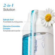 Be Bodywise Moisturizing Body Wash Shower Gel 250 ml | Salicylic Acid & Ceramide | Body Acne, Strawberry Skin & Deep Hydration | Dual Pump, 2 in 1 Body Wash | Gentle, Non Drying & Paraben-Free