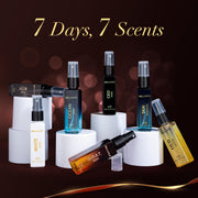 Bella Vita Luxury Discovery Gift Set 7x8ML Liquid Eau De Parfum Perfume for Men with Woody, Fresh & Oud Long Lasting EDP Fragrance Scent