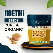 BrijBooti Birju Mahavir Methi Dana Seed 200 Gram | Methi seeds fenugreek | Fenugreek Seeds | Whole Methi Dana Seeds | Indian Spices
