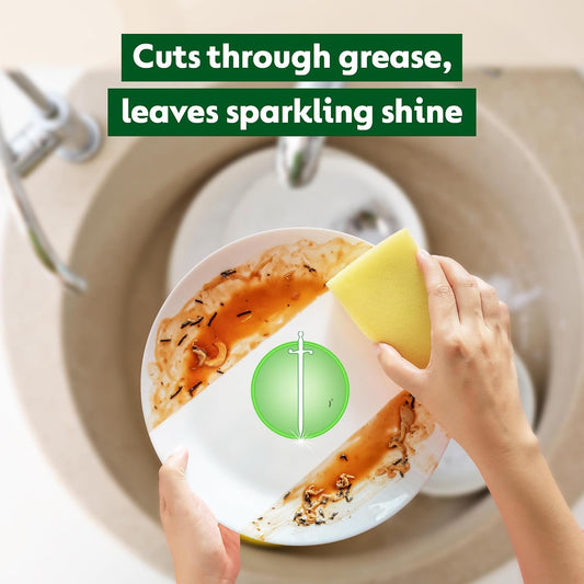 Dettol Dishwash liquid and Kitchen Gel | Cuts Tough Grease | Remove germs | Lemon Fragrance | 750ml (Bottle)