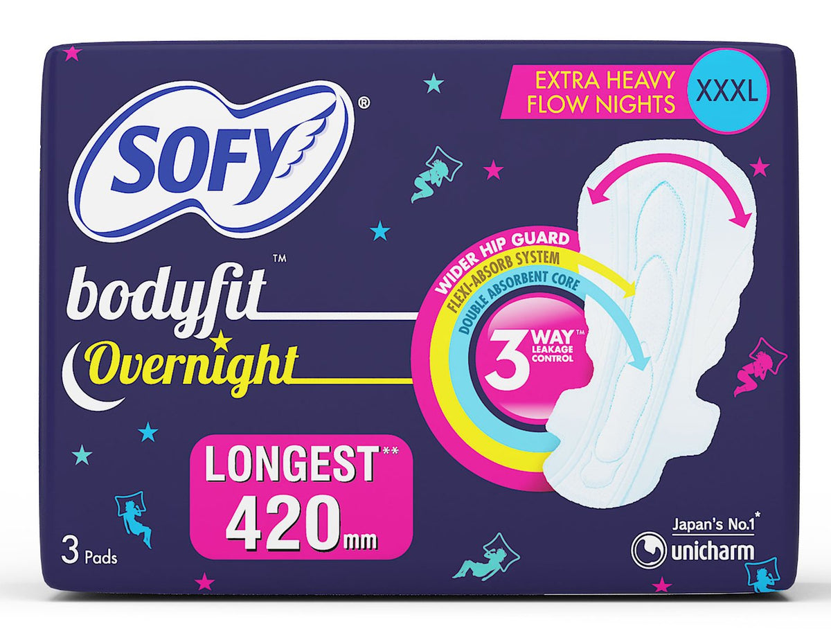 Sofy Bodyfit Overnight - XXXL (3 Count)
