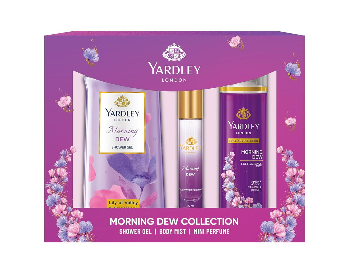 Yardley London Morning Dew Collection Gift Pack