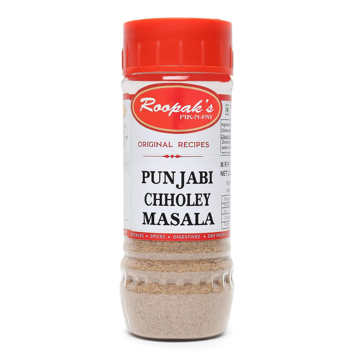 ROOPAK'S PIK-N-PAY Punjabi Chholey Masala, Cardamom, Powder, 100 Gm