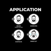 Beardo Beard Color For Men - Natural Black, 60ml | Long Lasting | No Ammonia | Easy to apply, No Stain Beard Hair Colour for men | Skin Friendly Hair dye