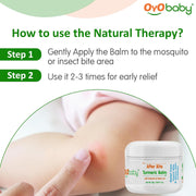 OYO BABY After Bite Turmeric Balm with Almond & Neem Oil for Babies – Relief from Rashes, Mosquito & Insect Bites, 100% Ayurvedic, 25g
