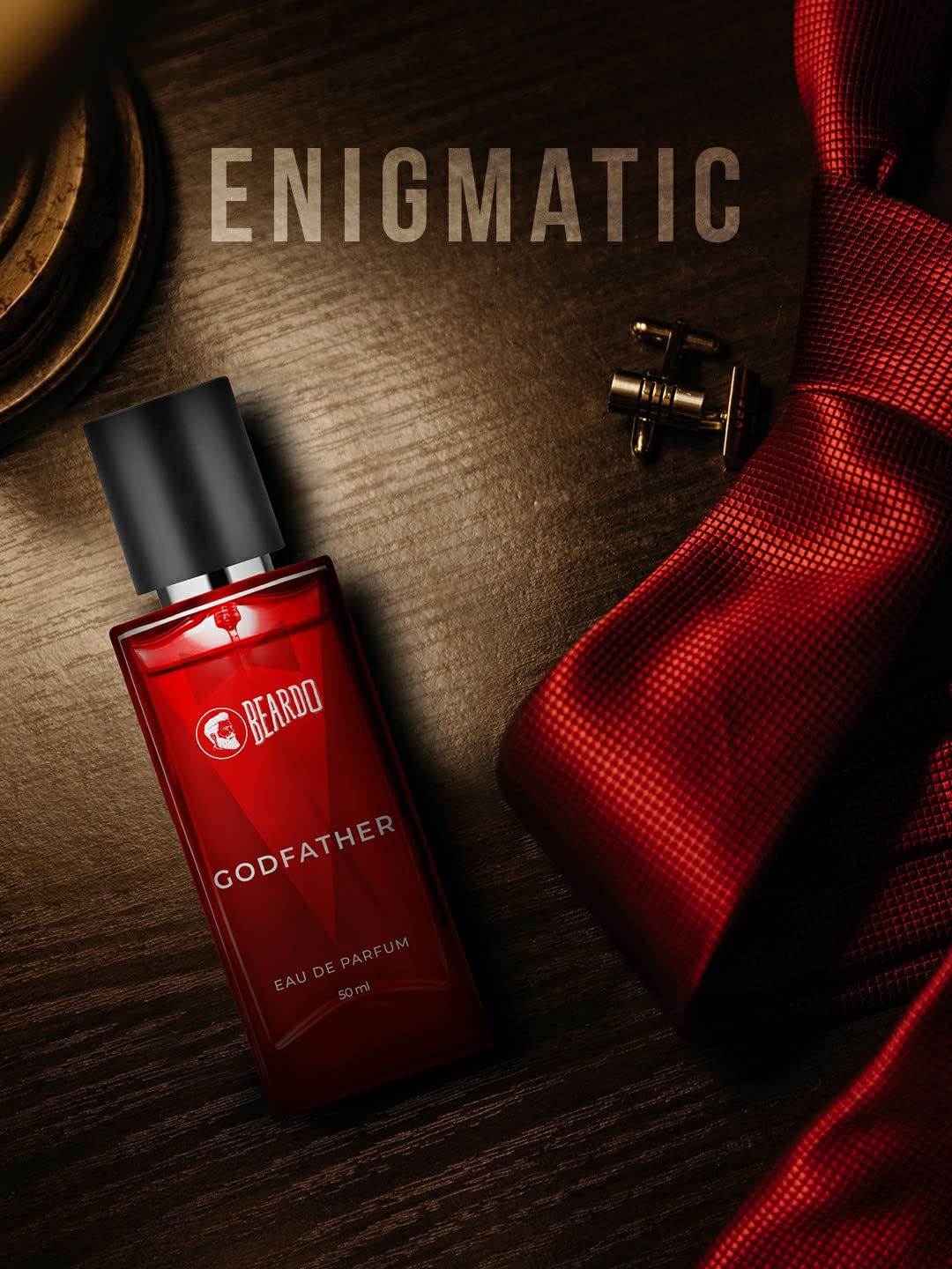 BEARDO Godfather Perfume For Men, 50Ml | Aromatic, Spicy Perfume For Men Long Lasting Perfume For Date Night Fragrance | Body Spray For Men | Ideal Gift For Men (Pack Of 3)