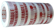 NMII Single Side Fragile (Handle with care) Adhesive Tape, 63.5 mm, 200 meter, 5 Rolls, Red-White