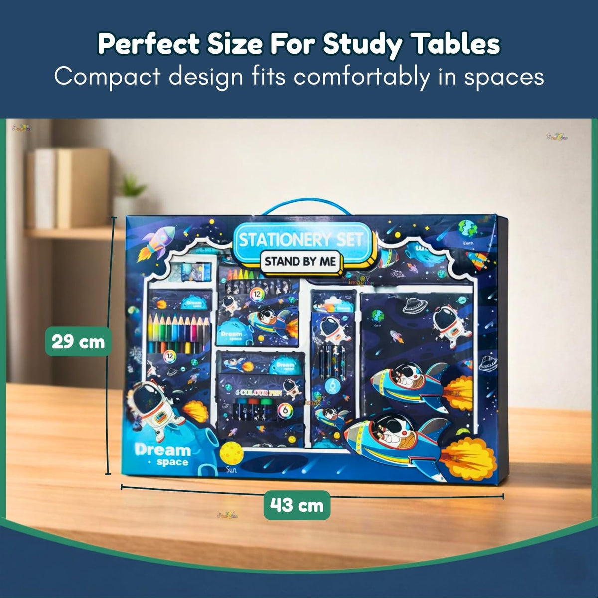 Toy Imagine Dream Space Stationery Kit 41 Pcs