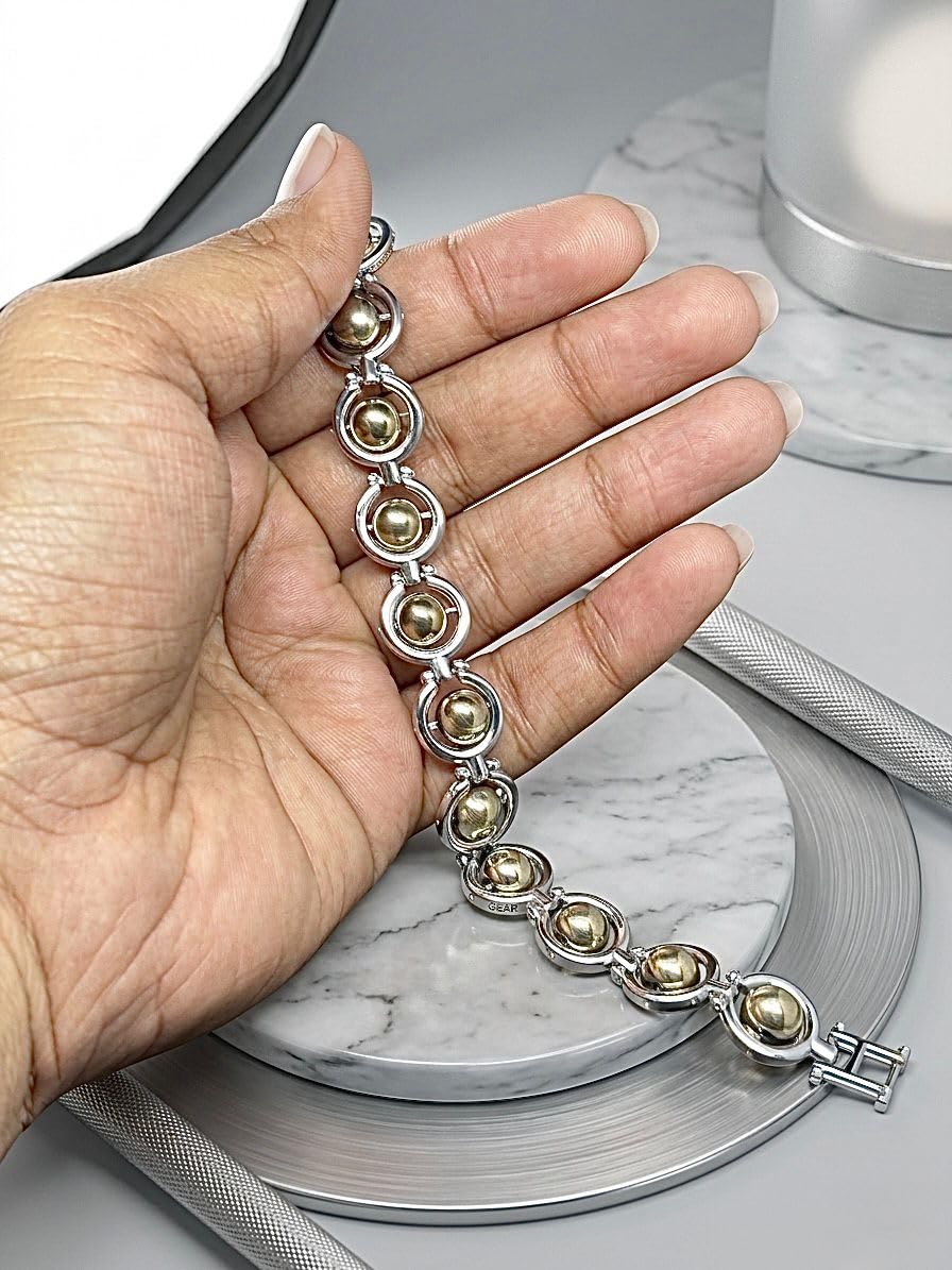 RUDRADIVINE Natural Pyrite Bracelet (8mm) | Original Pyrite Stone For All