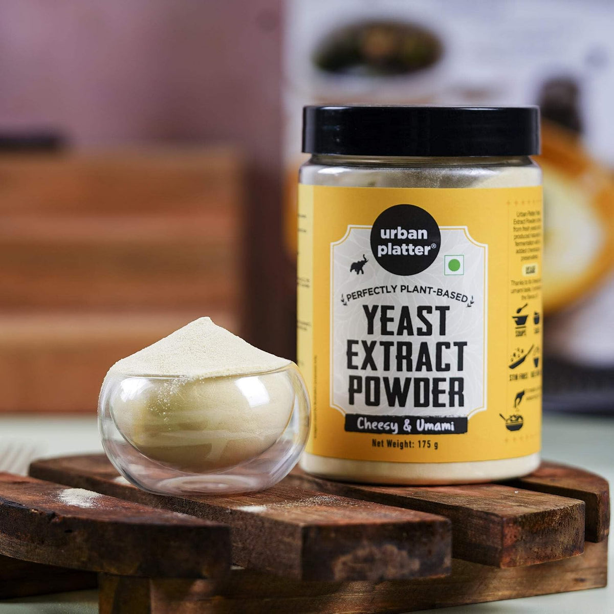 Urban Platter Nutritional Yeast Extract Powder, 175g (Unfortified | Deactivated Yeast Powder | For Consumption as Food)